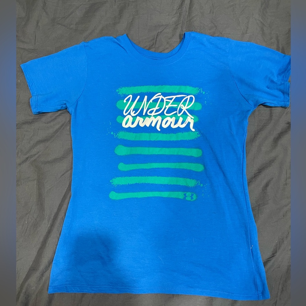 Under Armour HeatGear Blue Top